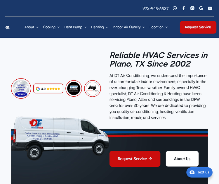 DT Air Conditioning & Heating